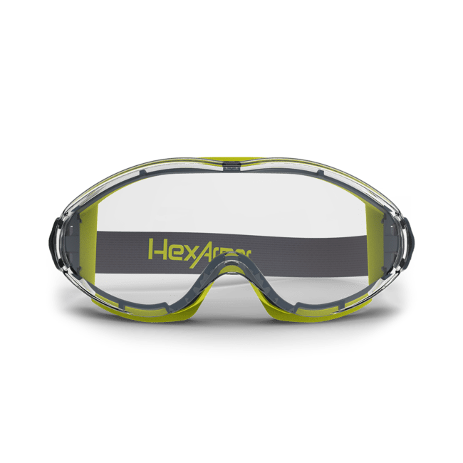 Goggles de Seguridad HexArmor LT300 con Protección Sellada y Antiempañante - DIBAMEX