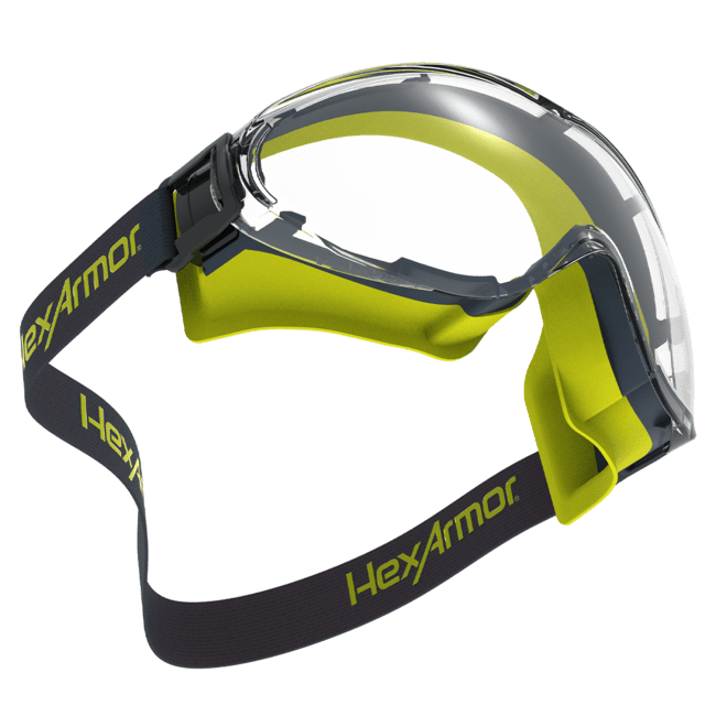 Goggles de Seguridad HexArmor LT300 con Protección Sellada y Antiempañante - DIBAMEX