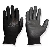 Guantes de Nylon con Palma de Poliuretano Marca TAC - TAC-SK-BBPU - DIBAMEX