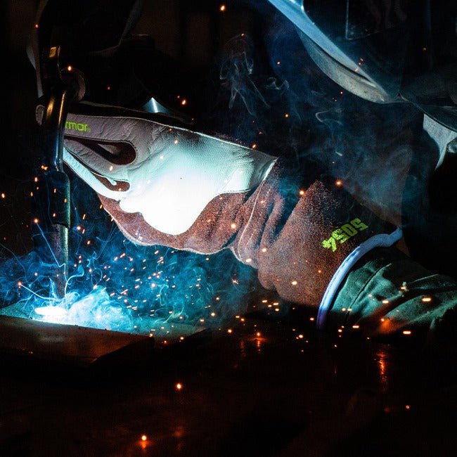 Guantes de Soldadura HexArmor HeatArmor 5054 | Soldadura MIG | Corte A6 - DIBAMEX