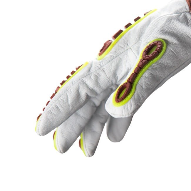Guantes de Soldadura HexArmor HeatArmor 5055 | Soldadura MIG con Protección Contra Impactos y Corte A6 - DIBAMEX