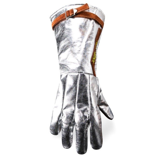 Guantes de Soldadura HexArmor HeatArmor 5060 | Aluminizados para Calor Extremo y Corte A2 - DIBAMEX