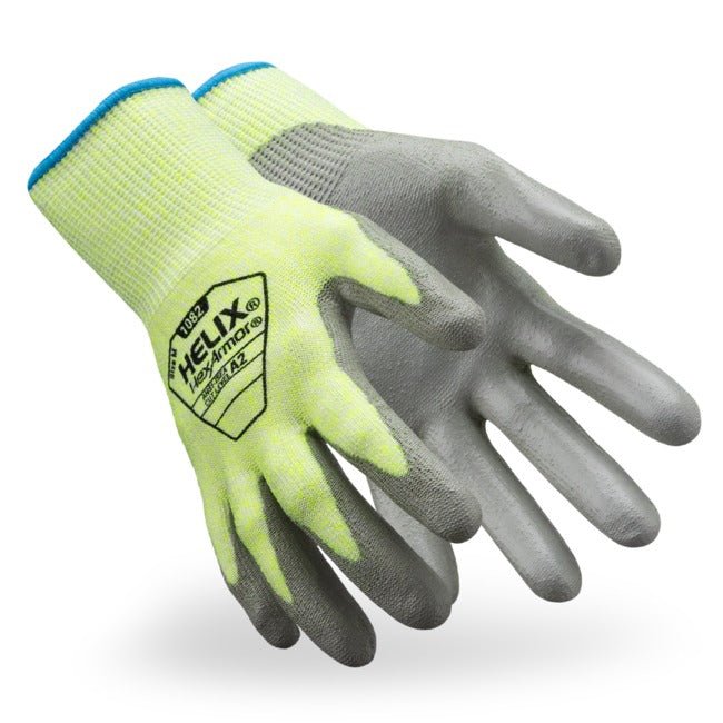 Guantes de Trabajo HexArmor Helix 1082 | Recubrimiento PU y Corte A2 - DIBAMEX