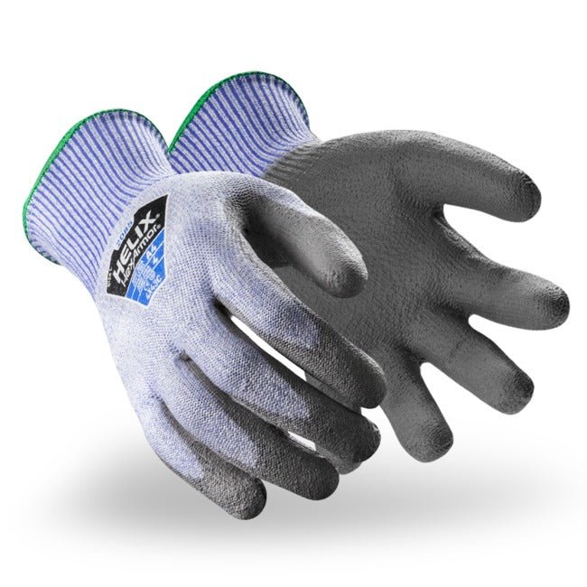 Guantes de Trabajo HexArmor Helix 2085 | Corte A4 y Recubrimiento de Poliuretano - DIBAMEX