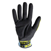 Guantes de Trabajo HexArmor Helix Core 3011 | Corte A5, Impacto Nivel 2 y Antivibración - DIBAMEX