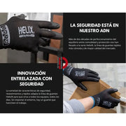 Guantes HexArmor Helix® 1030 Palma de Poliuretano - DIBAMEX