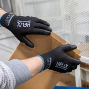 Guantes HexArmor Helix® 1030 Palma de Poliuretano - DIBAMEX
