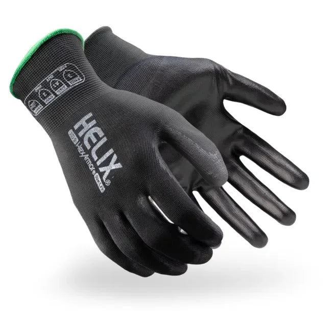 Guantes HexArmor Helix® 1030 Palma de Poliuretano - DIBAMEX