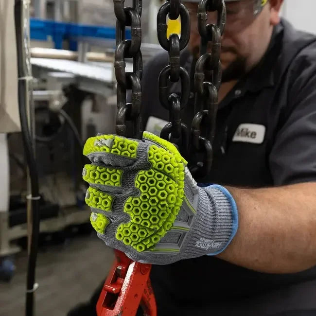 Guantes HexArmor Helix® 3013IMP con Protección Contra Impactos y Corte Nivel A6 - DIBAMEX