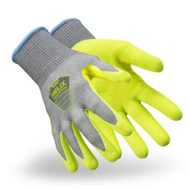 Guantes HexArmor Helix® 3014 con Protección Nivel A6 y Palma de Nitrilo Arenso - DIBAMEX