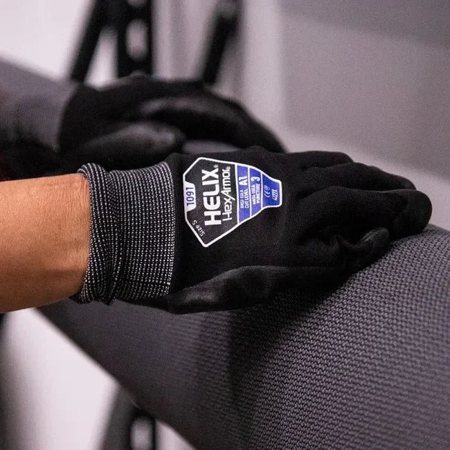 Guantes HexArmorHelix® 1091 – Palma de Nitrilo Espumoso - DIBAMEX
