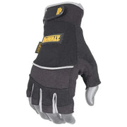 Guantes Sin Dedos de Cuero Sintético para Técnicos DEWALT DPG230 - DIBAMEX