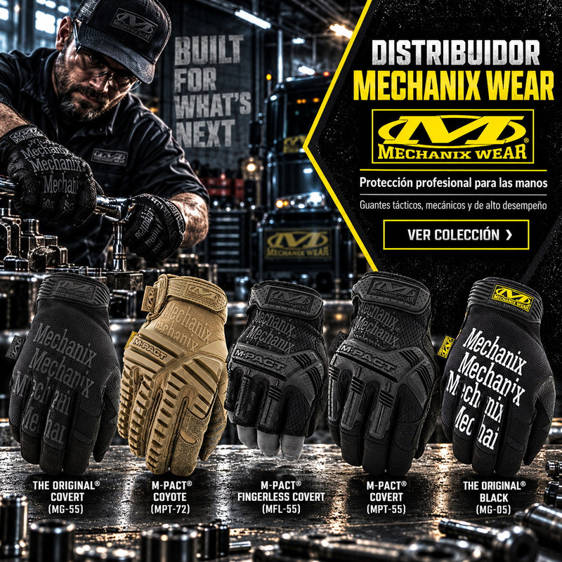 Mechanix Wear distribuidor — guantes tácticos y mecánicos en DIBAMEX
