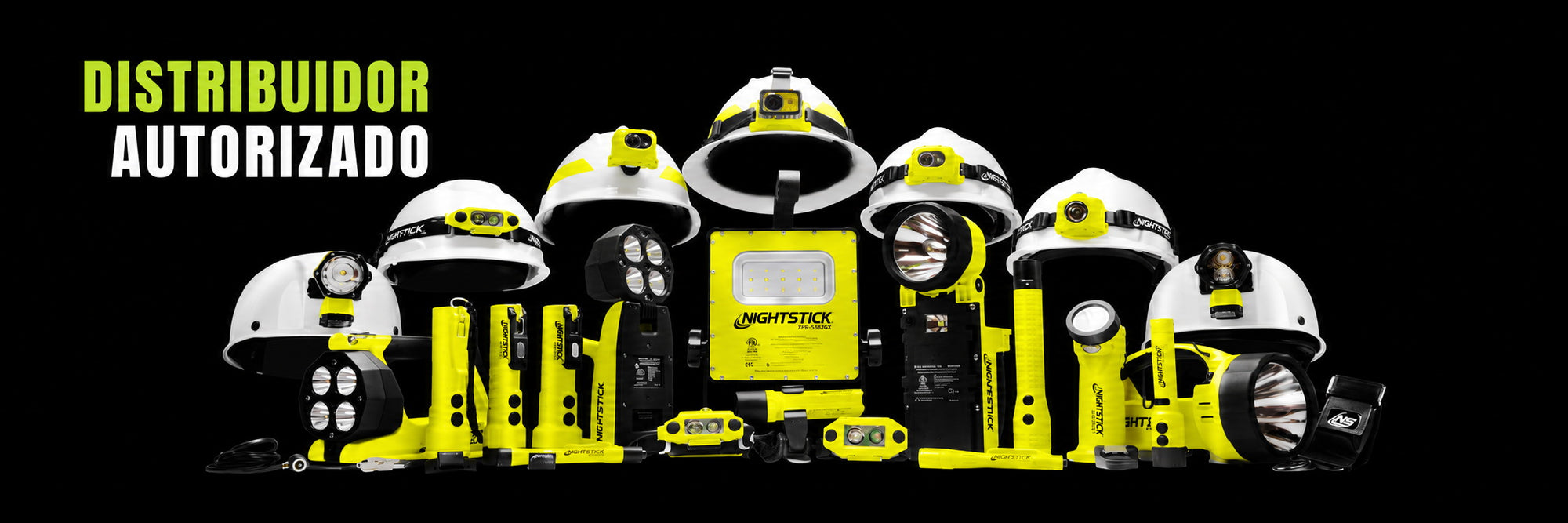 Nightstick distribuidor autorizado — linternas y lámparas de casco en DIBAMEX