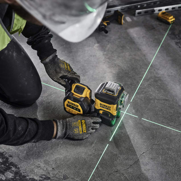 Guantes Resistentes al Corte A3 Concha de Poliéster 13G Nitrilo — Dewalt DPG575
