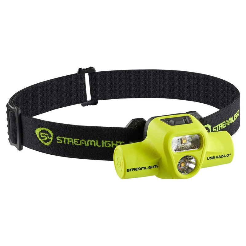 Lámpara de Cabeza USB Haz-Lo Intrínsecamente Segura Recargable - Streamlight 61460 - DIBAMEX
