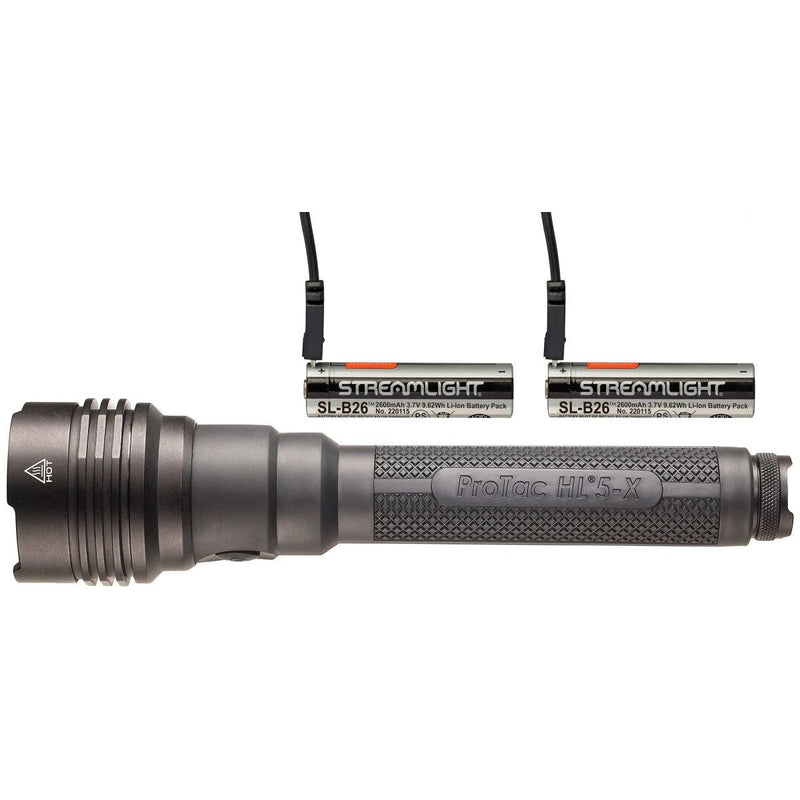 Lámpara de Mano Táctica Streamlight 3,500 Lúmenes PROTAC HL 5-X USB Recargable - 88081 - DIBAMEX