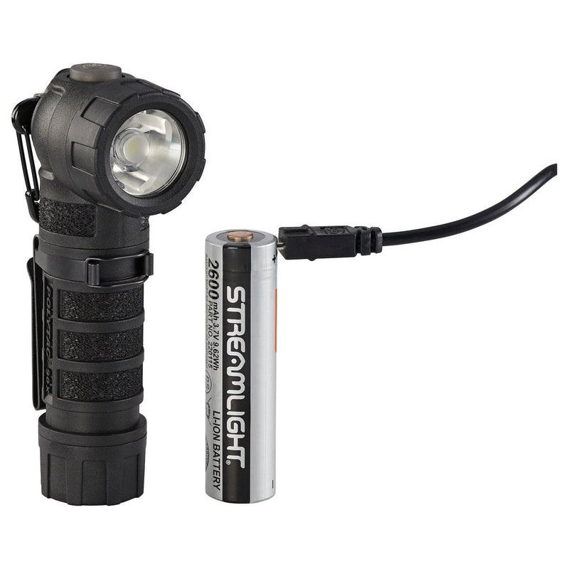 Lámpara de Mano Táctica Streamlight POLYTAC 90X USB con Batería Recargable - DIBAMEX