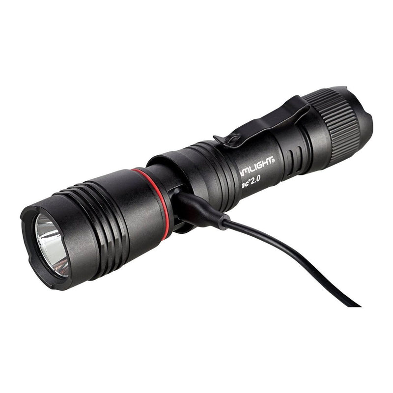Lámpara de Mano Táctica Streamlight PROTAC 2.0 recargable, 2,000 Lúmenes - 89000 - DIBAMEX