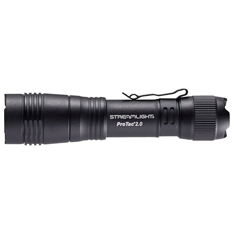 Lámpara de Mano Táctica Streamlight PROTAC 2.0 recargable, 2,000 Lúmenes - 89000 - DIBAMEX
