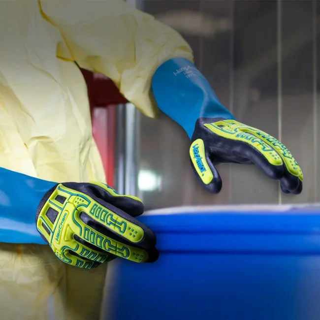 Guantes HexArmor HexChem® 7071 – Químicos, Impermeables, Corte A4, Impacto Nivel 2