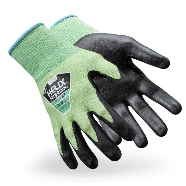 Guantes HexArmor Helix® 1053 – Alta Visibilidad, Corte A3