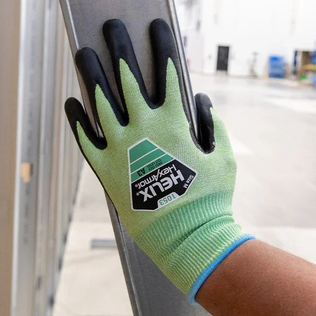 Guantes HexArmor Helix® 1053 – Alta Visibilidad, Corte A3