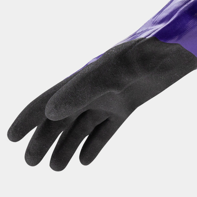 Guantes Resistentes a Químicos y Corte A4 Nitrilo Guantelete 14" — HexArmor HexChem 7041
