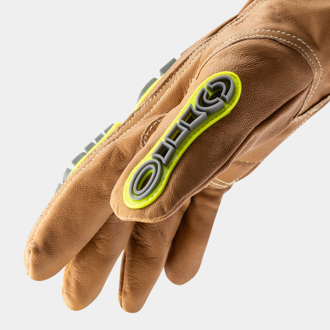 Guantes Resistentes al Corte A6 Anti-Impacto Nivel 2 Piel de Cabra — HexArmor Chrome SLT 5072IMP