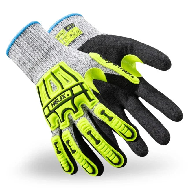 Guantes HexArmor Helix® 1075IMP – Impacto Nivel 2 y Corte A4