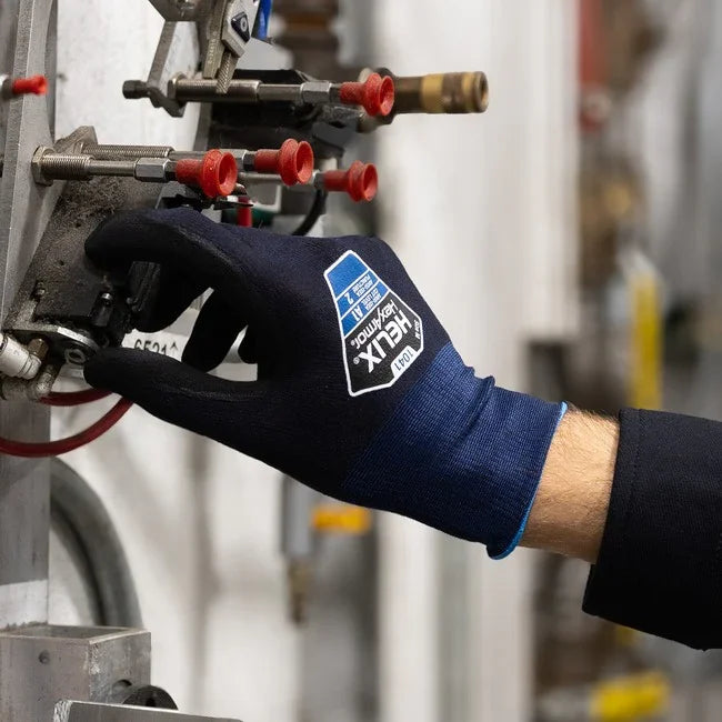 Guantes HexArmor Helix® 1041 – Eco-Friendly, Micro Espuma de Nitrilo - Corte A1