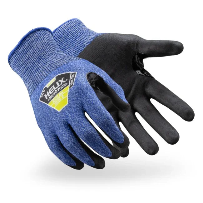 Guantes HexArmor Helix® 3025 – Ultradelgados, Corte A4, Abrasión 5