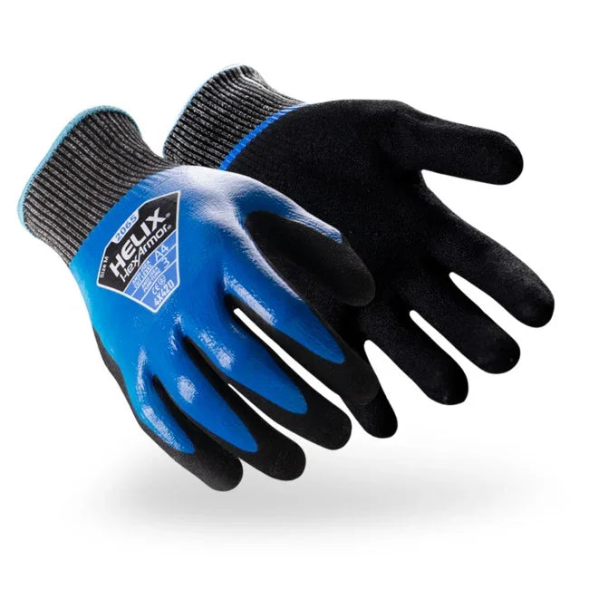 Guantes HexArmor Helix® 2065 – Impermeables 360°, Corte A4