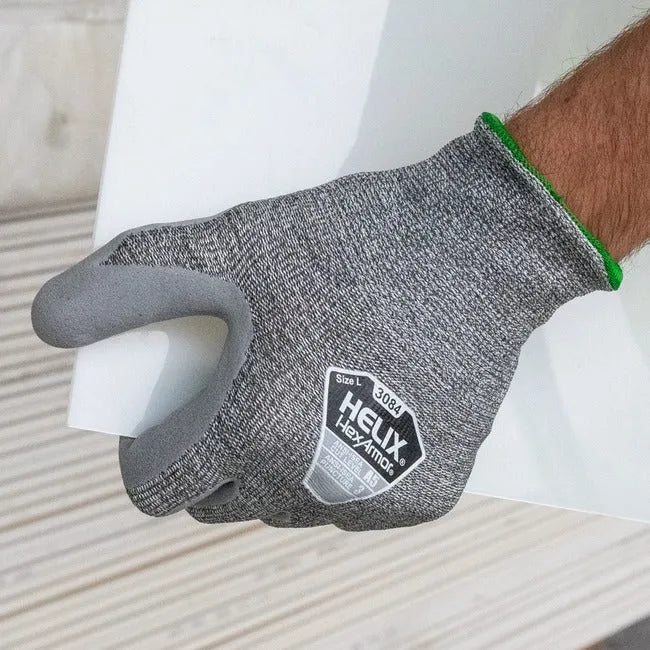 Guantes HexArmor Helix® 3084 – SXG Silicona, Corte ANSI A5