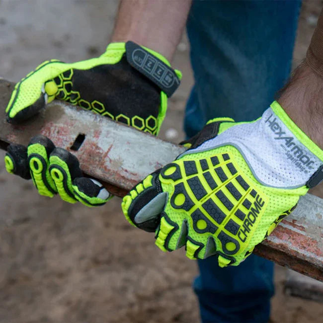 Guantes HexArmor Chrome Oasis 4035IMP – SuperFabric Corte ANSI A8 - Anti Impactos