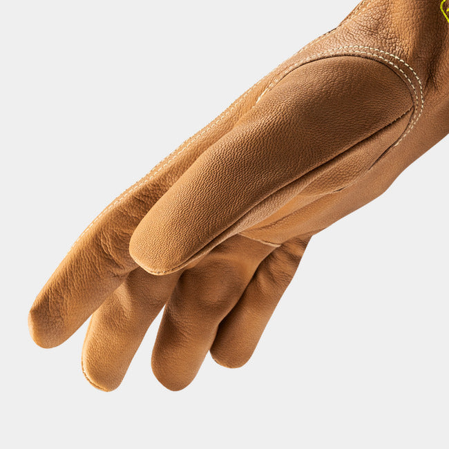 Guantes Resistentes al Corte A4 Piel de Cabra OilGuard+ Conductor — HexArmor Chrome SLT 5071