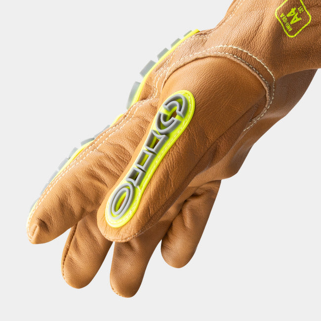 Guantes Resistentes al Corte A4 Anti-Impacto Piel de Cabra OilGuard+ — HexArmor Chrome SLT 5071IMP
