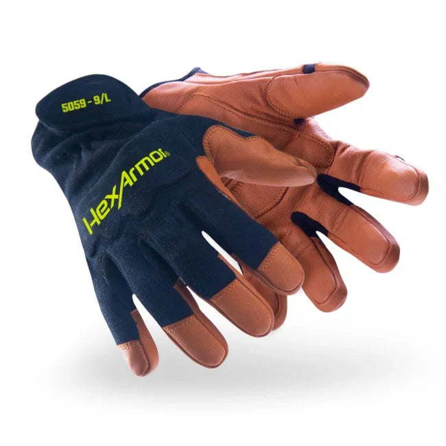 Guantes HeatArmor® 5059 – Palma Cuero Cabra, Corte A4, Resistencia Calor