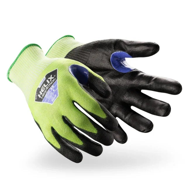 Guantes HexArmor Helix® 3060 | Corte ANSI A9 y Palma Poliuretano