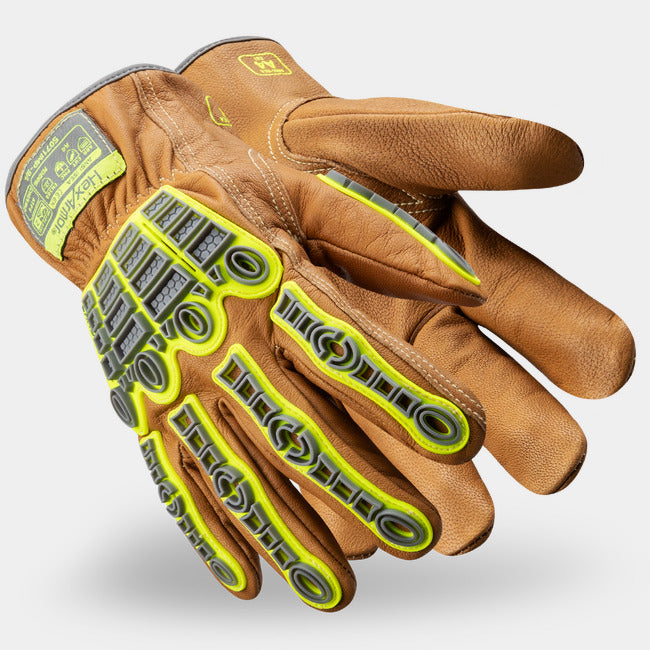 Guantes Resistentes al Corte A4 Anti-Impacto Piel de Cabra OilGuard+ — HexArmor Chrome SLT 5071IMP