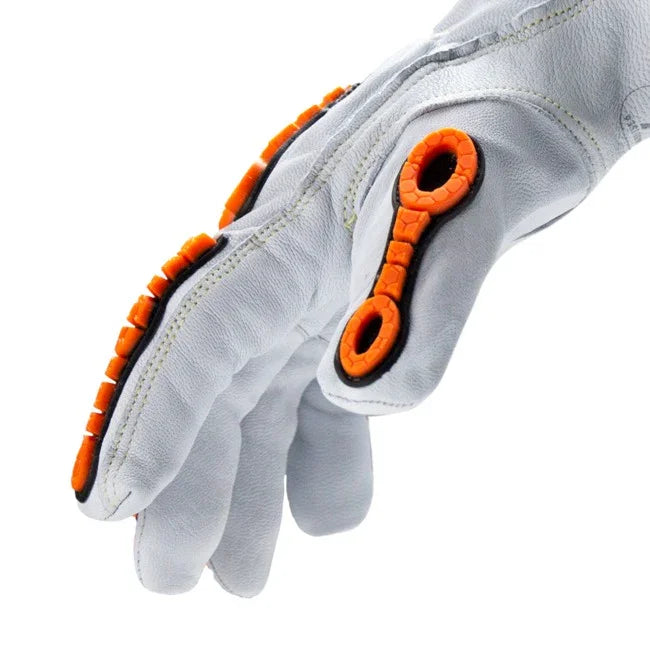 Guantes de Trabajo HexArmor Chrome SLT® 4060 | Corte A5 y Protección contra Impactos