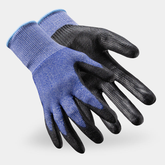 Guantes Resistentes al Corte Nivel A6 con Poliuretano, Aptos para Alimentos — HexArmor Helix 2076GM