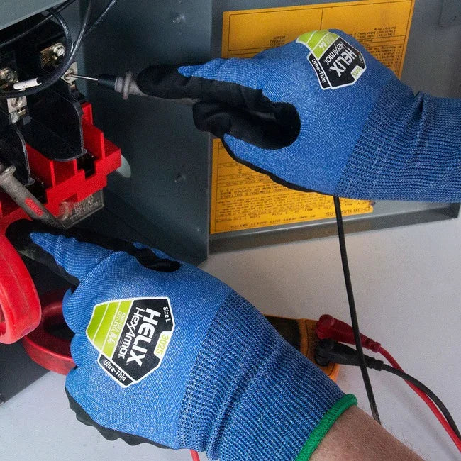 Guantes HexArmor Helix® 3025 – Ultradelgados, Corte A4, Abrasión 5