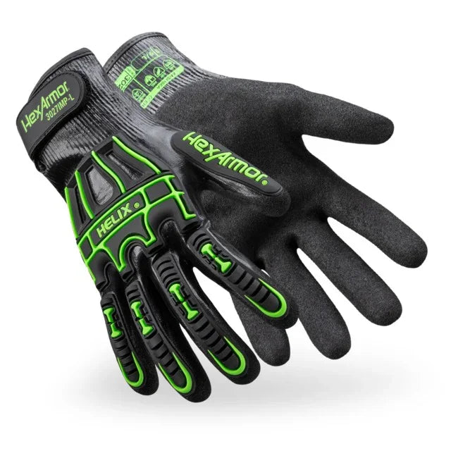 Guantes HexArmor Helix® 3027IMP – Líquidos 360°, Corte ANSI A7
