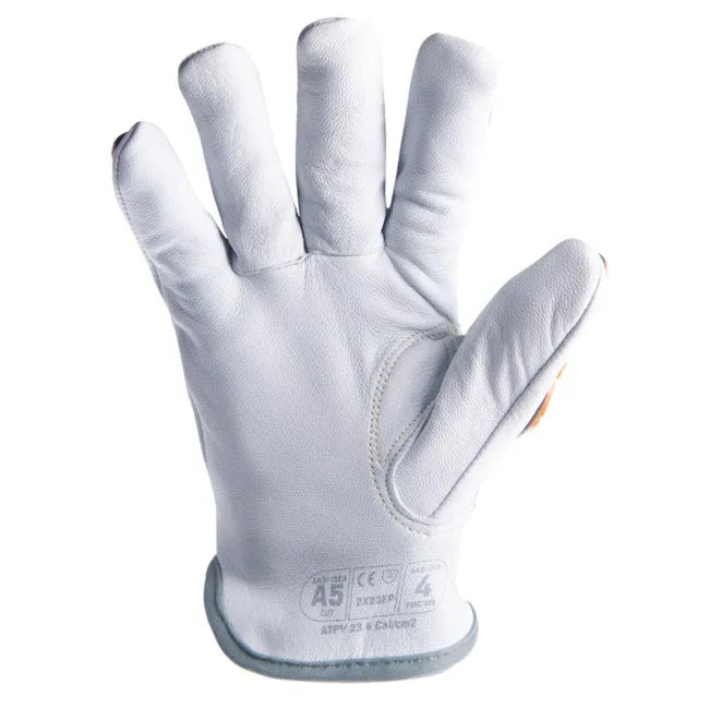 Guantes de Trabajo HexArmor Chrome SLT® 4060 | Corte A5 y Protección contra Impactos
