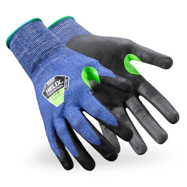 Guantes HexArmor Helix® 3026 – Ultradelgados, Corte ANSI A7