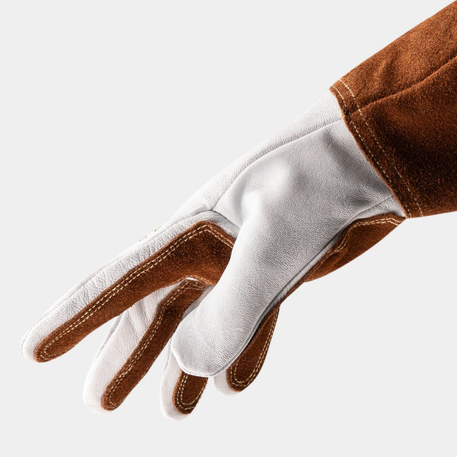 Guantes para Soldador Resistentes al Calor y Corte A7 Piel de Cabra — HexArmor HeatArmor 5065