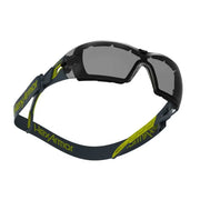 Lentes de Seguridad con Foam y Correa Ajustable, Mica Gris - HexArmor MX200G - DIBAMEX