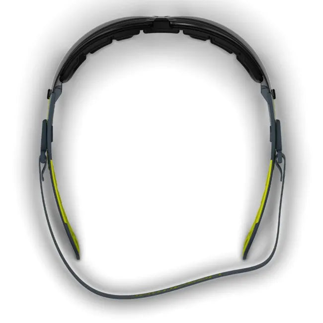 Lentes de Seguridad con Foam y Correa Ajustable, Mica Gris - HexArmor MX200G - DIBAMEX