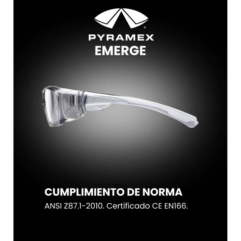 Lentes de Seguridad EMERGE Armazón Graduable - Pyramex SG7910DRX - DIBAMEX